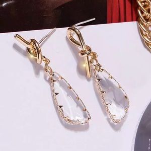 🎉Knot Crystal Statement Drop Earrings